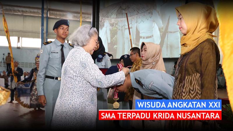 Wisuda Siswa Kelas XII Angkatan XXI SMA Terpadu Krida Nusantara Tahun Pelajaran 2018-2019